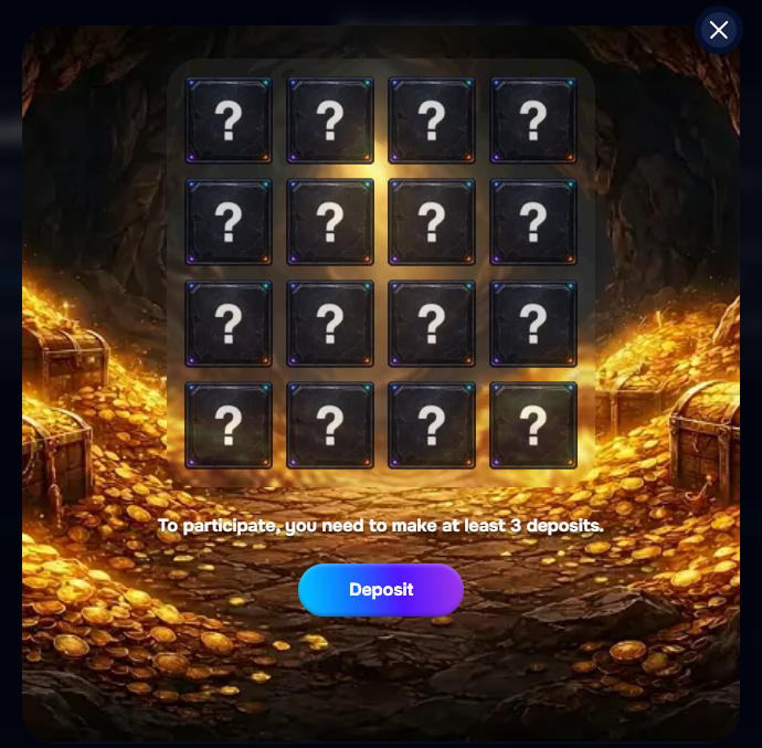 Wizardo casino bonus boom promotion with explosive rewards graphic.